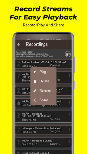 Police Scanner 5-0: Live Radio screenshot 7