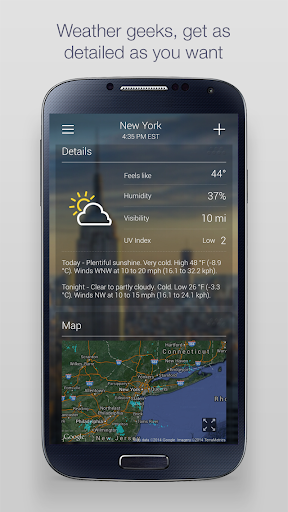 Yahoo Weather: Forecast & Maps screenshot 7