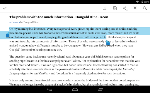 Instapaper screenshot 12