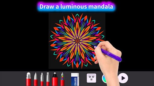 Doodle Master - Glow Art screenshot 2