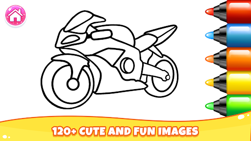 Toddler Drawing Games For Kids screenshot 1