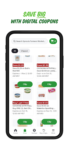 Sprouts screenshot 2