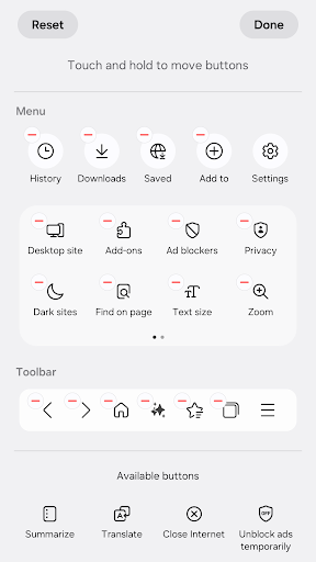 Samsung Browser screenshot 15