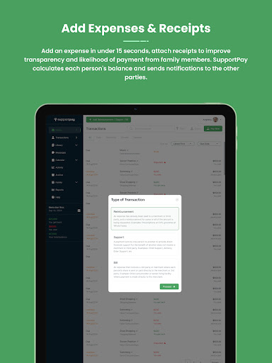 SupportPay: Split Expenses screenshot 3