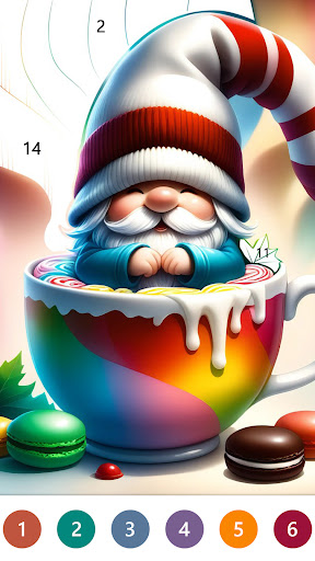 Fairytale Color by number game screenshot 6