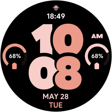 Pixel Pro 2 - Watch face screenshot 3