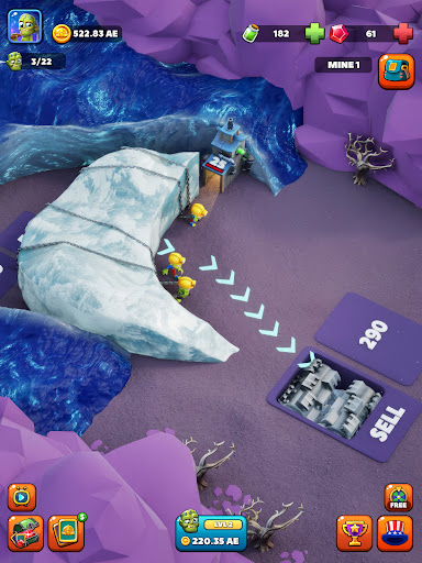 Idle Zombie Miner: Gold Tycoon screenshot 9