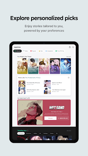 Tappytoon Manhwa & Novels screenshot 8