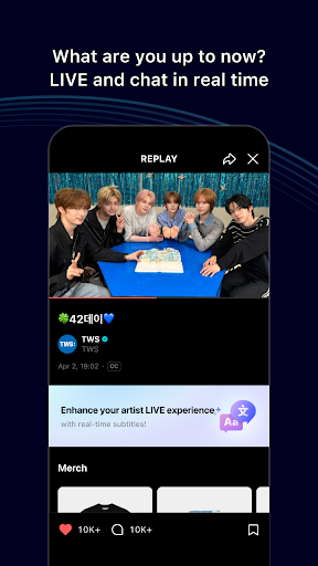 Weverse: Connect with Artists screenshot 3