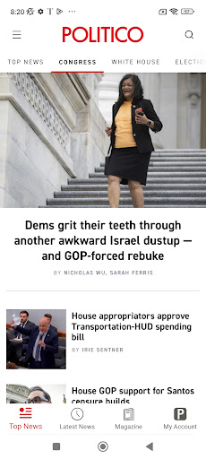 POLITICO screenshot 3