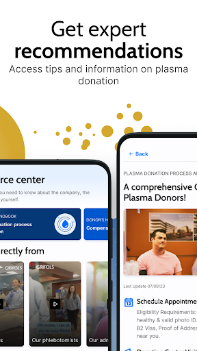 Grifols Plasma Donor Hub screenshot 14