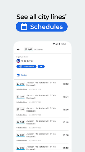 Moovit: Your Transit Tracker screenshot 3