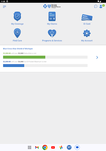 BCBSM screenshot 3