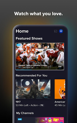 Sling: Live TV + Freestream screenshot 4