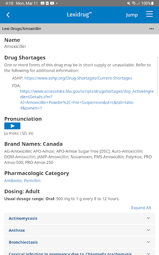 Uptodate Lexidrug screenshot 7