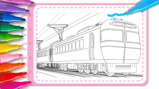 Car coloring games - Color car screenshot 3