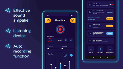 Hearing Clear: Sound Amplifier screenshot 5
