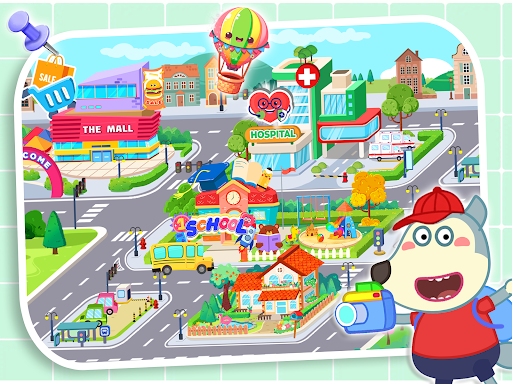 Wolfoo's Town: Dream City Game screenshot 5