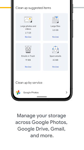 Google One screenshot 1