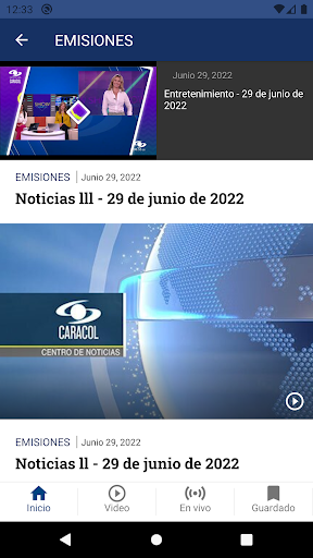 Noticias Caracol screenshot 2