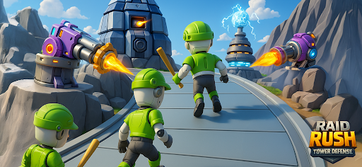 Raid Rush: Tower Defense TD screenshot 1