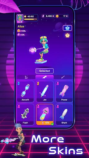 Rainbow Surfer: Duet Color screenshot 6