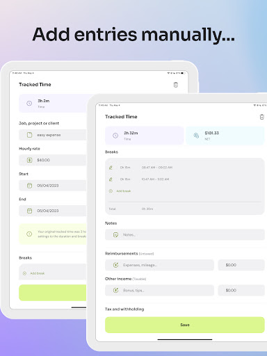 Time Clock: Easy Tracker screenshot 15