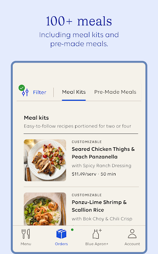 Blue Apron: Meal Kit Delivery screenshot 15
