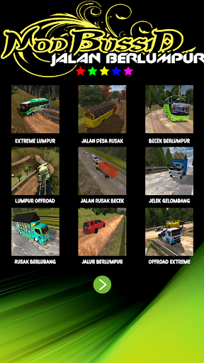 Mod Jalan Rusak Bussid Lumpur screenshot 1