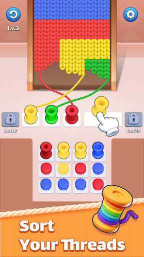 Knit Madness - Wool Color Sort screenshot 3