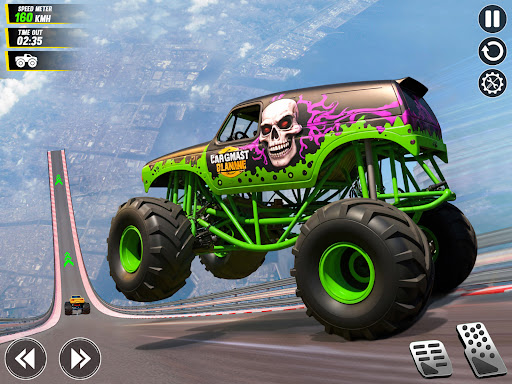 Mega Ramp Monster Truck Stunts screenshot 6