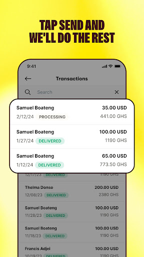 Sendwave: Send Money Abroad screenshot 4