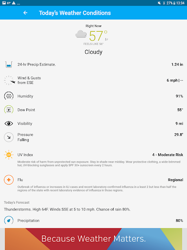 Weather data & microclimate :  screenshot 2