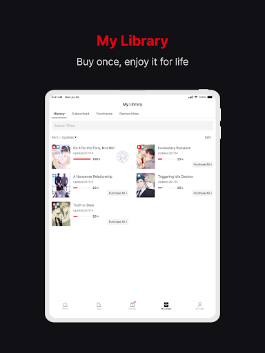 Lezhin Comics - Daily Releases screenshot 9