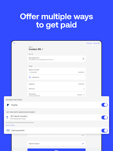 Invoice2go: Easy Invoice Maker screenshot 9
