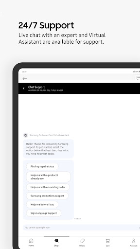 Shop Samsung screenshot 4