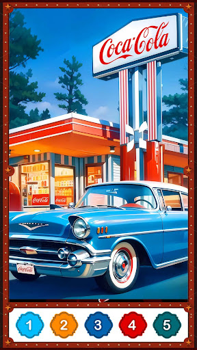 Retro Style Coloring Games screenshot 1