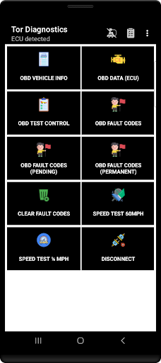 Tor OBD2 Diagnostics screenshot 2