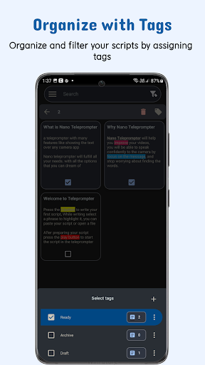 Nano Teleprompter screenshot 2