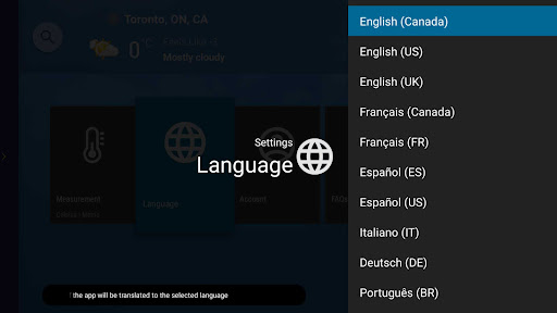 The Weather Network TV App screenshot 5