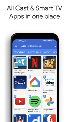 Apps for Chromecast & TV screenshot 3