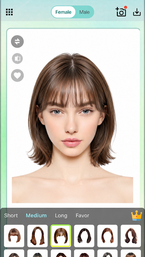 Hairstyle Try On - AI Haircut screenshot 4