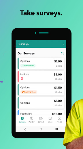 Surveys On The Go: Earn Cash screenshot 1