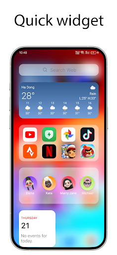 OS Launcher 18 - Phone 16 Max screenshot 5