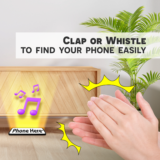 Find my Phone - Clap, Whistle screenshot 3