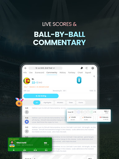 Cricket LineX: Fast Live score screenshot 10