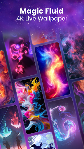 Fluid Magic: 3D Live Wallpaper screenshot 8