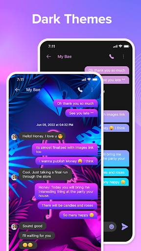 Messenger - Color SMS screenshot 16