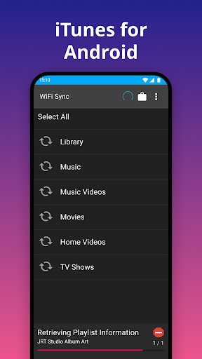 iSyncr: iTunes to Android screenshot 7