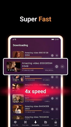 X Downloader & Video Player screenshot 6